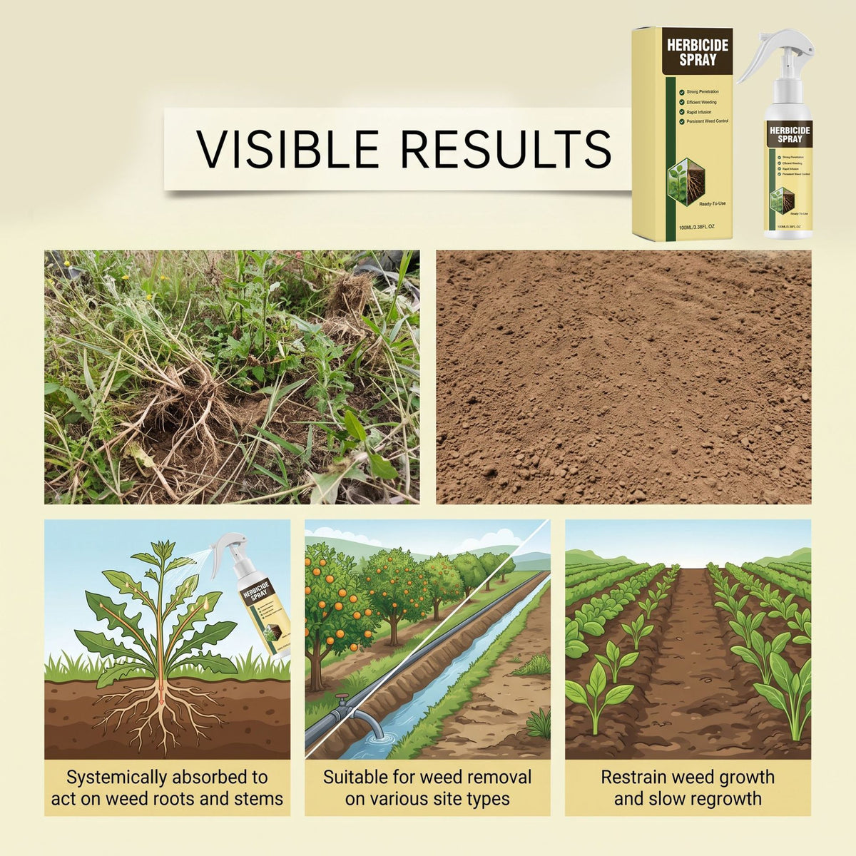 Herbicide Spray Gardening Supplies