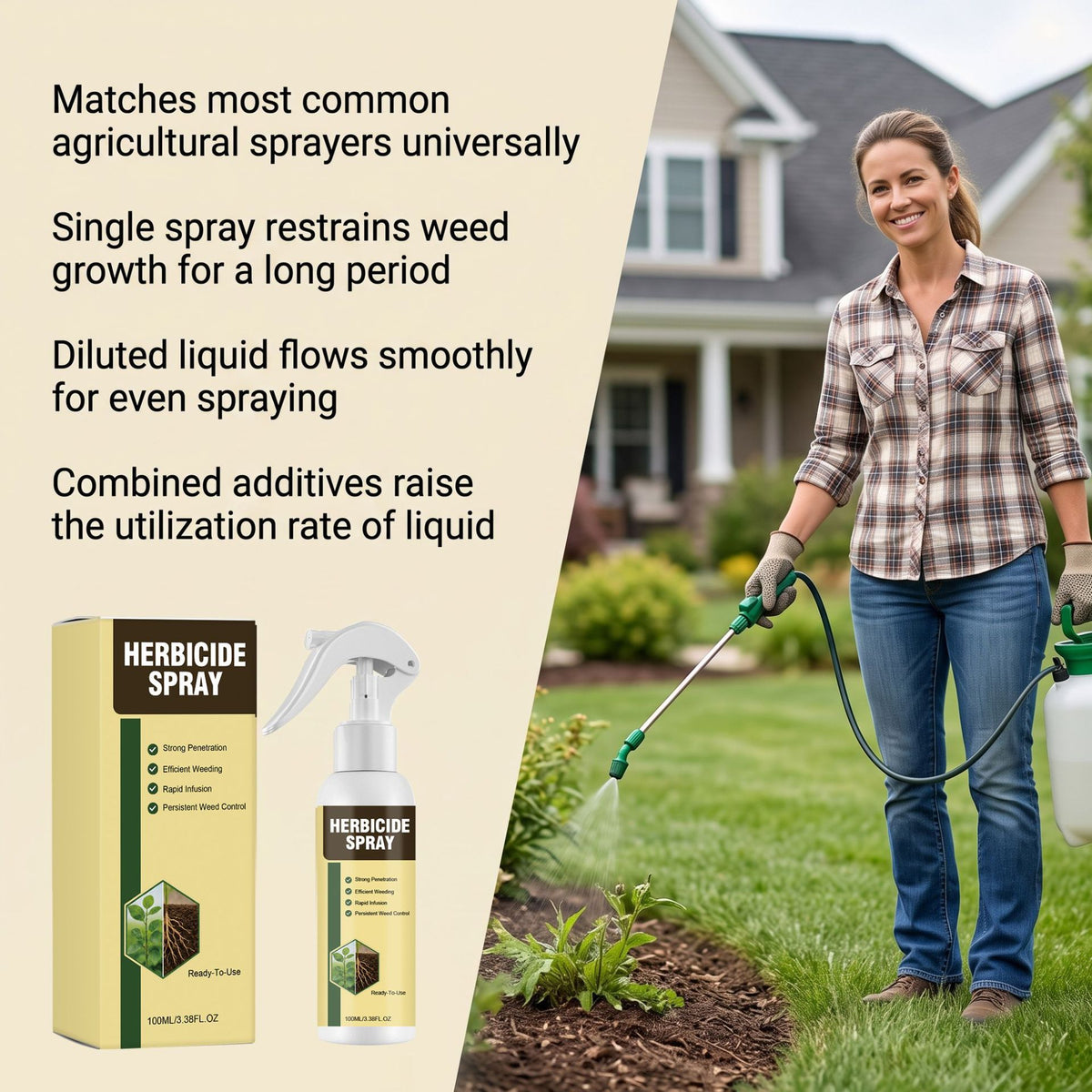 Herbicide Spray Gardening Supplies