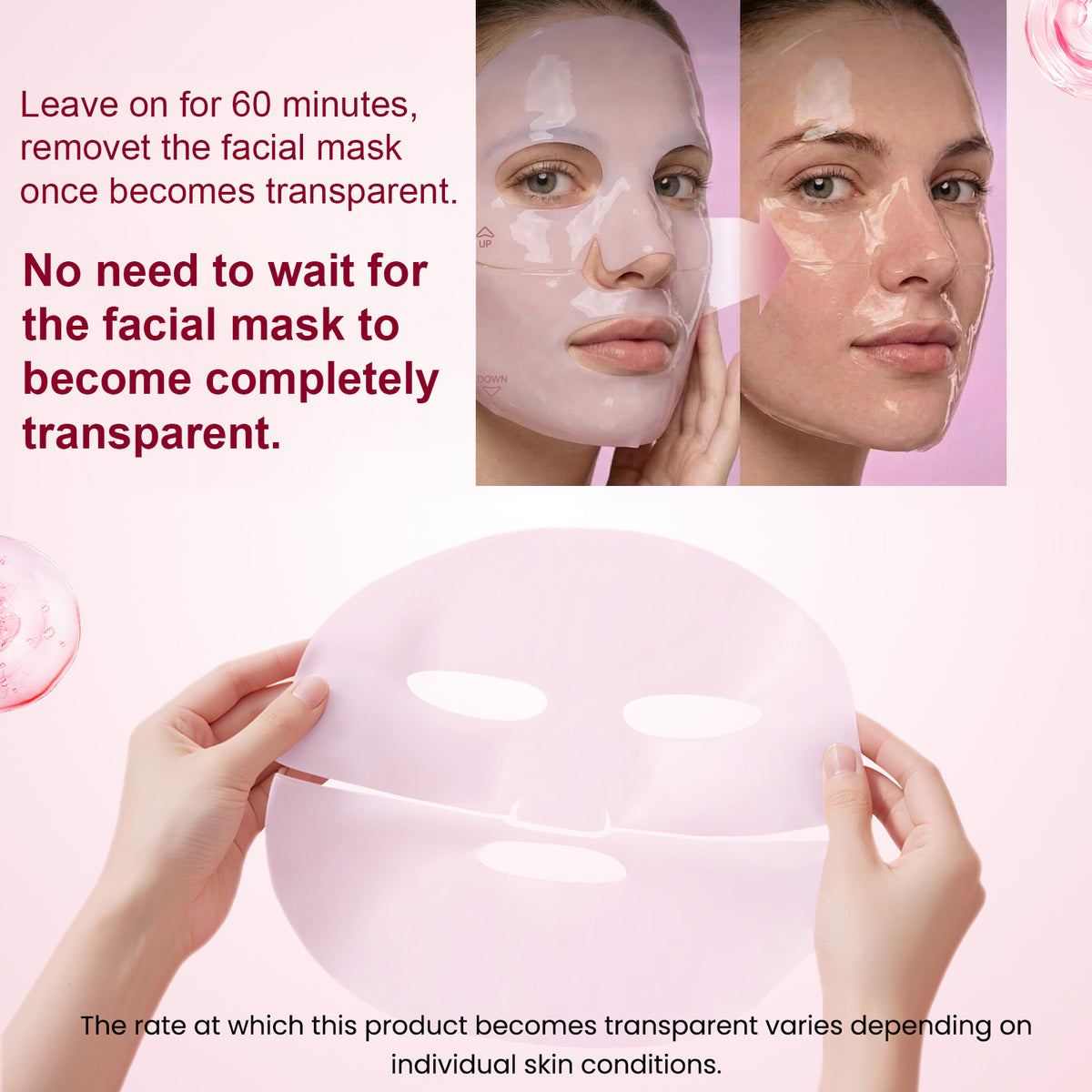 Segmented Facial Sheet Mask