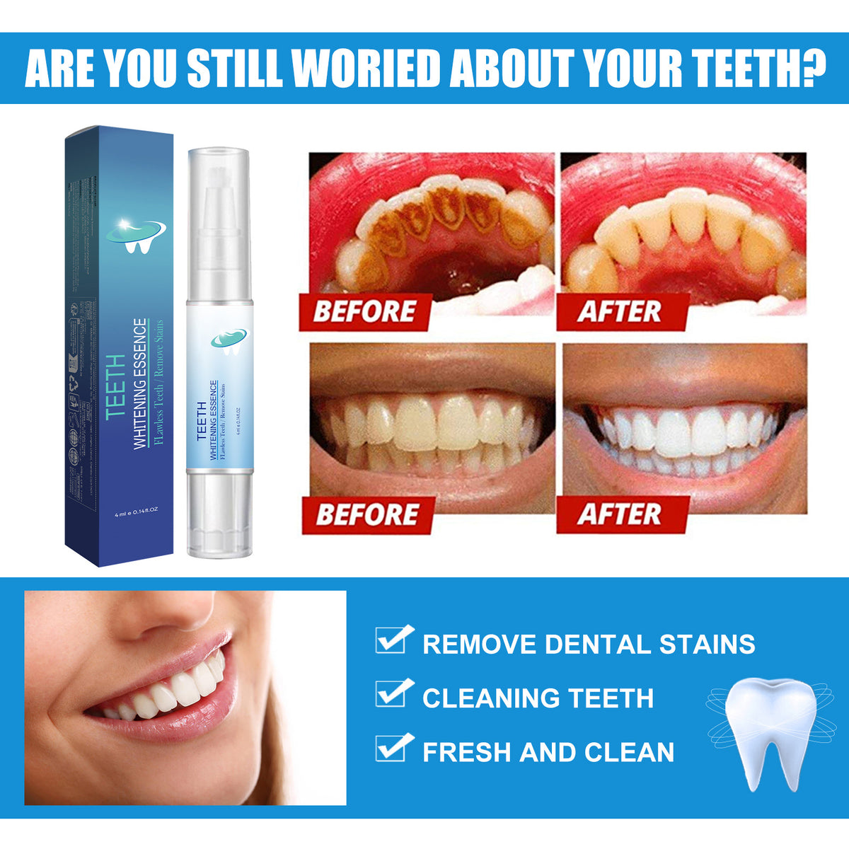 Teeth Whitening Essence Pen
