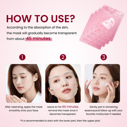 Segmented Facial Sheet Mask