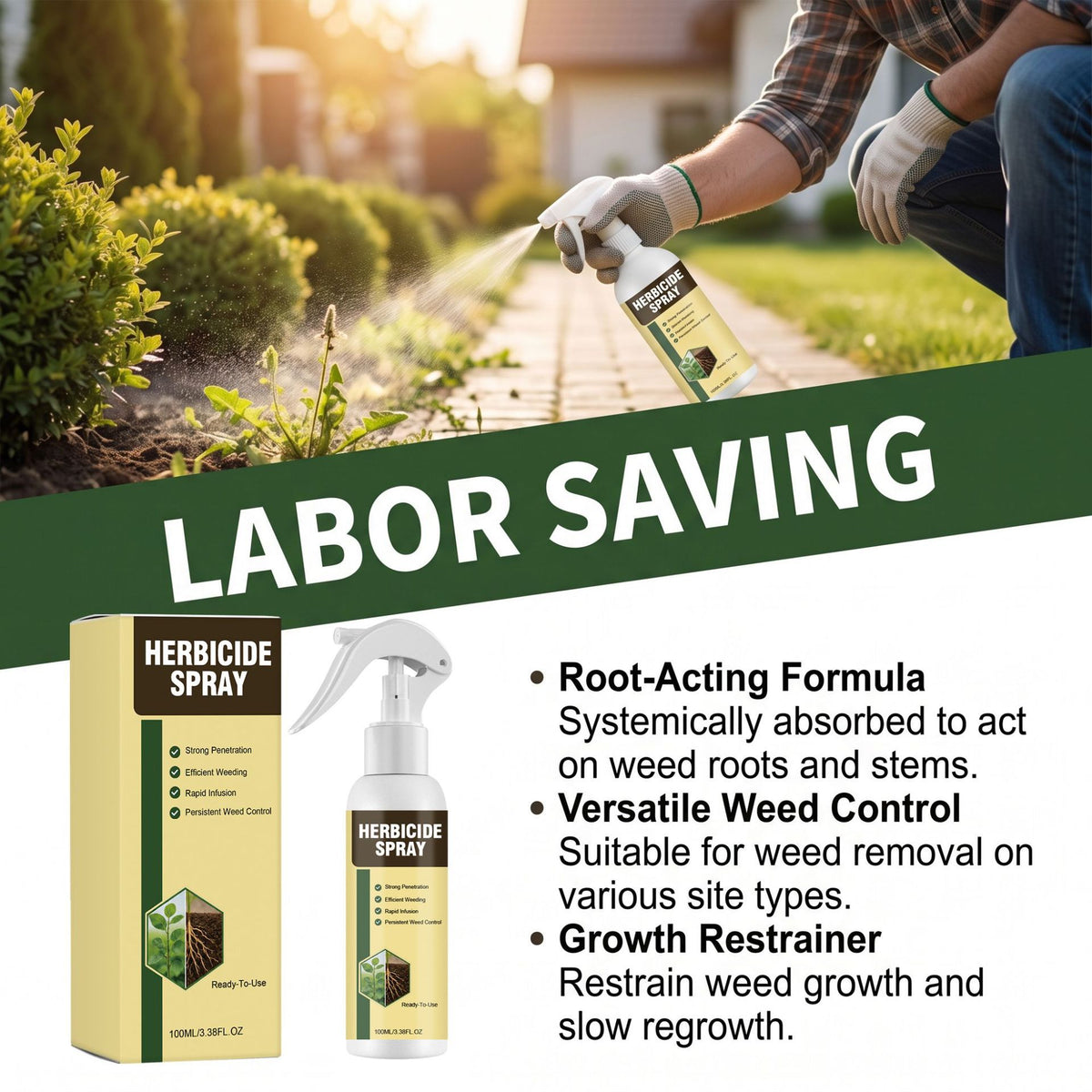 Herbicide Spray Gardening Supplies